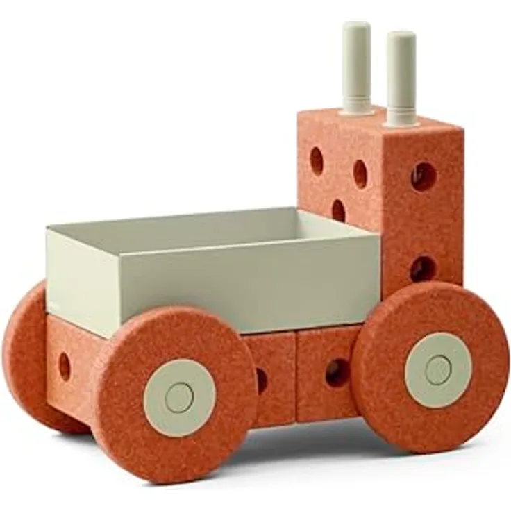 Modu 3-in-1 Baby Walker, Lauflernwage mit umbaubaren Funktionen (Schubkarre und Tritthocker), fördert die Motorik, ab 1 Jahr, 48 x 27 x 44 cm