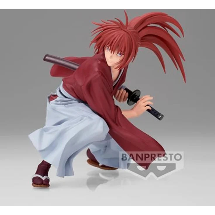 Banpresto Rurouni Kenshin - Kenshin Himura Vibration Stars, limitierte PVC-Statikfigur, offiziell lizenziert – Bild 2