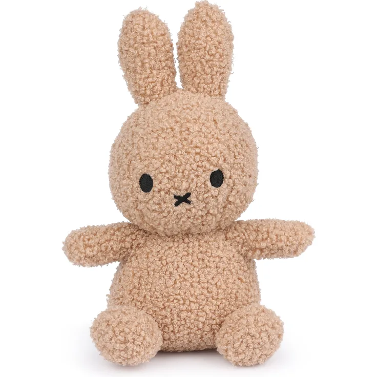 Bon Ton Toys Kuscheltier Nijntje & Miffy Teddy sitzend beige recycelt 23 cm