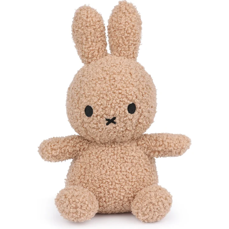 Bon Ton Toys Kuscheltier Nijntje & Miffy Teddy sitzend beige recycelt 23 cm