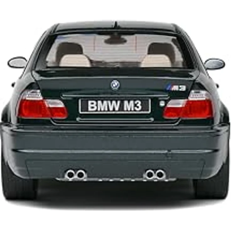 Solido 1:18 BMW E46 M3 Coupe 2000, hochwertiges Modellfahrzeug in grün mit flexibler Gestaltung – Bild 4
