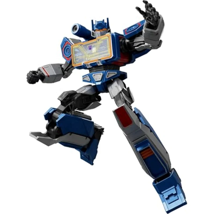 Blokees Transformers Soundwave-Figur, Bausatz mit 85 beweglichen Teilen, beleuchtete Augen und Brust, ab 12 Jahren – Bild 3