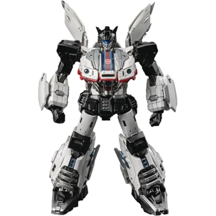 threezero Transformers MDLX Jazz Actionfigur, 15,2 cm, 46 Gelenkpunkte, Zubehör: 5 austauschbare Hände, Photonengewehr, Grappling-Haken mit einziehbarer Schnur – Bild 1