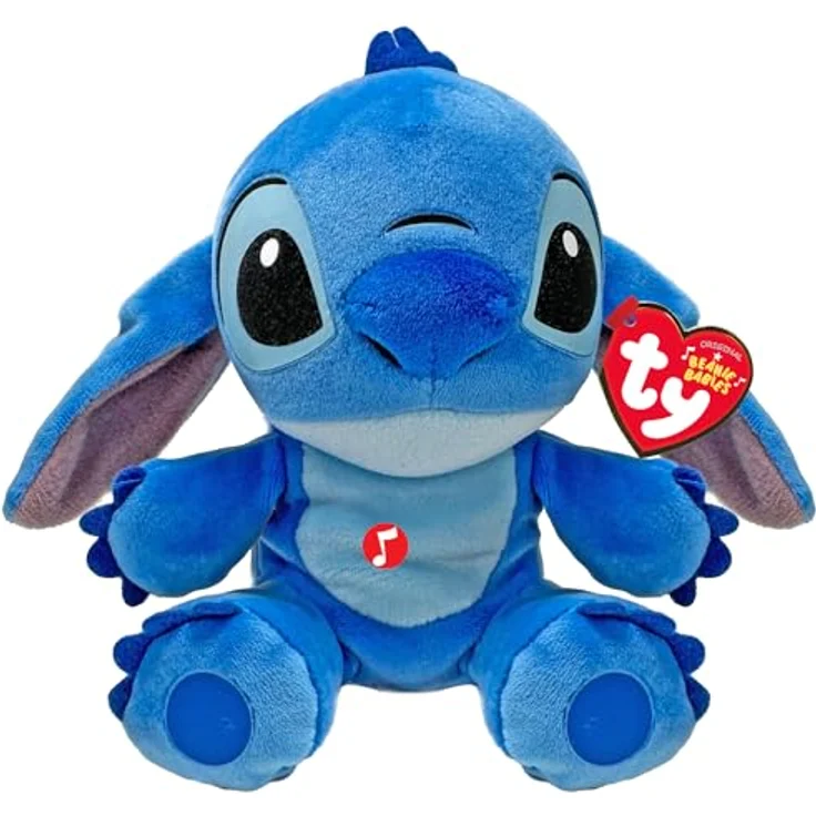 TY Disney Beanies Stitch Plüschtier - Weicher Teddy für Kinder und Babys - Kuscheliges Sammler-Stofftier, blau - Preisvergleich