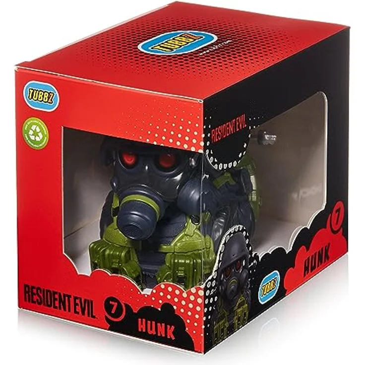 TUBBZ Box-Ausgabe HUNK Sammler-Vinyl-Gummiente Figur - Resident Evil Merchandise, 9 cm groß – Bild 2