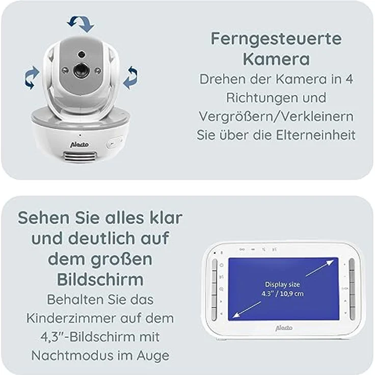 Alecto, Babyphone, DVM200MGS – Bild 3