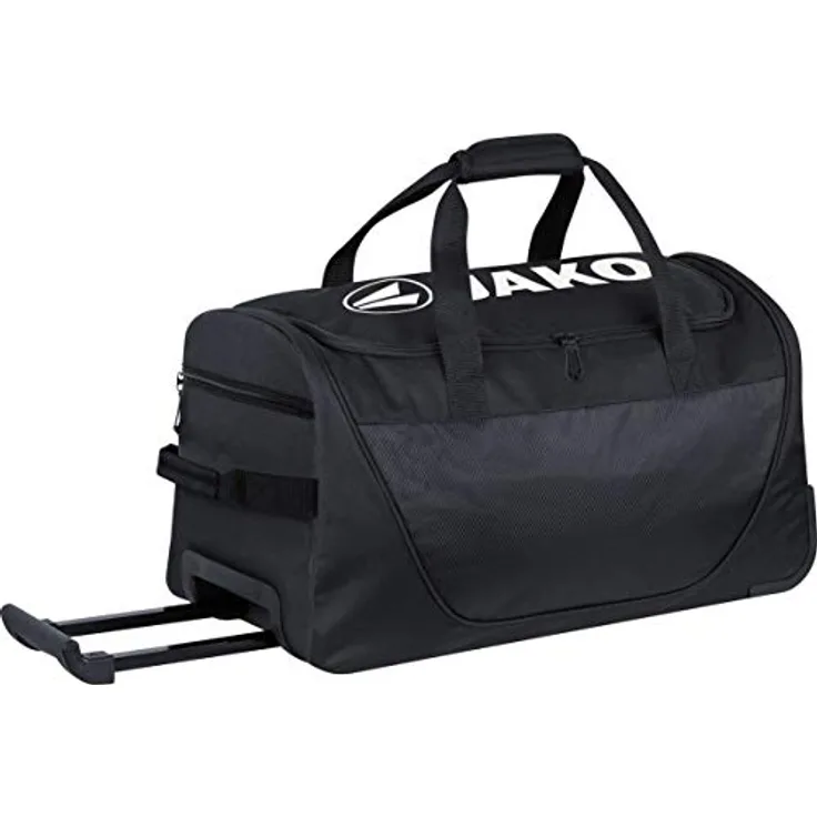 Jako Sporttasche Trolley JAKO 2088, Sporttasche mit 60-95 Liter Volumen, herausziehbarem Teleskopgriff und gummierten Rollen