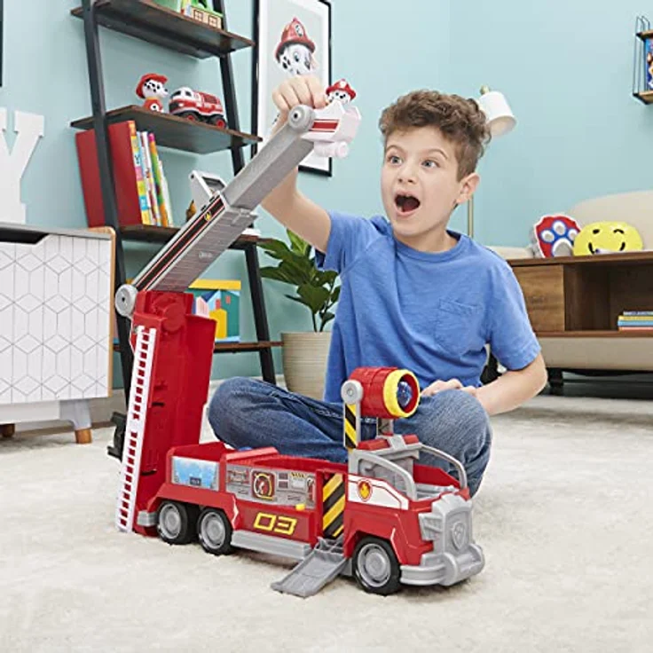 Spin Master - Paw Patrol - Deluxe Transformations-Feuerwehrwagen – Bild 3