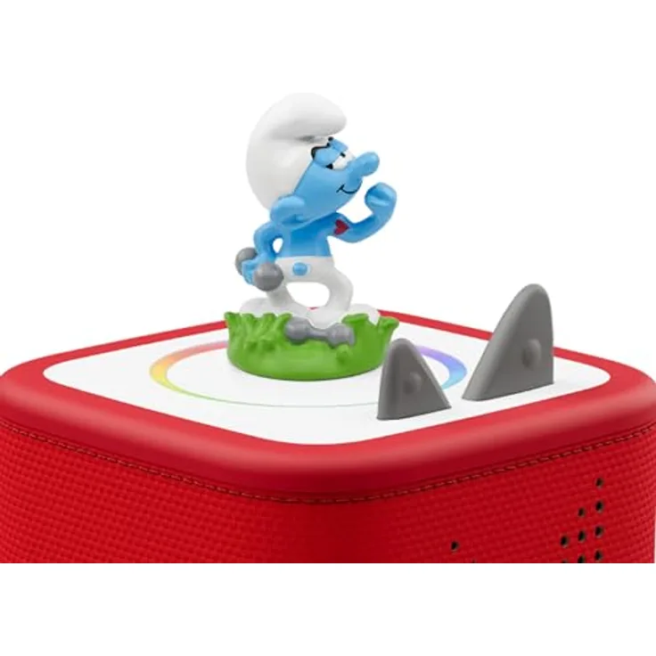 tonies Hörfigur Die Schlümpfe – Wer ist heftiger? & 3 weitere Abenteuer, Hörspiel für Kinder ab 5 Jahren, Spielzeit ca. 59 Minuten