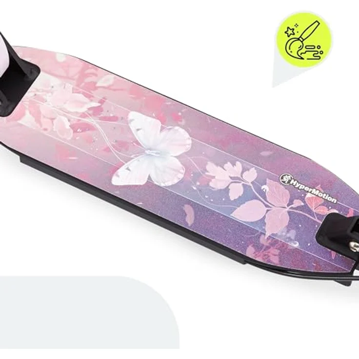 HyperMotion Skyline Black Scooter, faltbarer Aluminium-Scooter mit Federung, 20 cm Rädern & Tragegurt, für Erwachsene und Kinder, 15KM/s – Bild 6