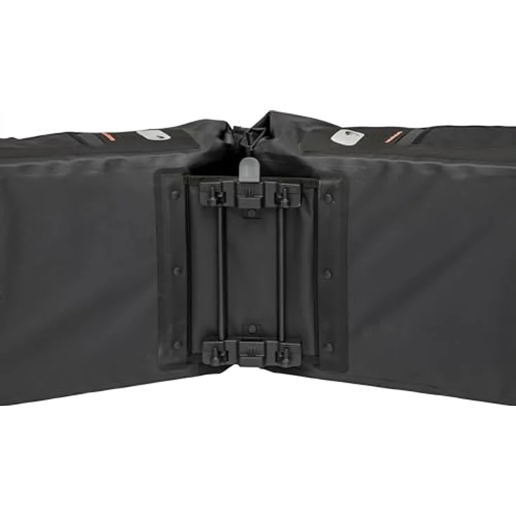 New Looxs Unisex-Adult Varo Double Racktime Doppelte Fahrradtasche, Black, 40 Liter – Bild 3