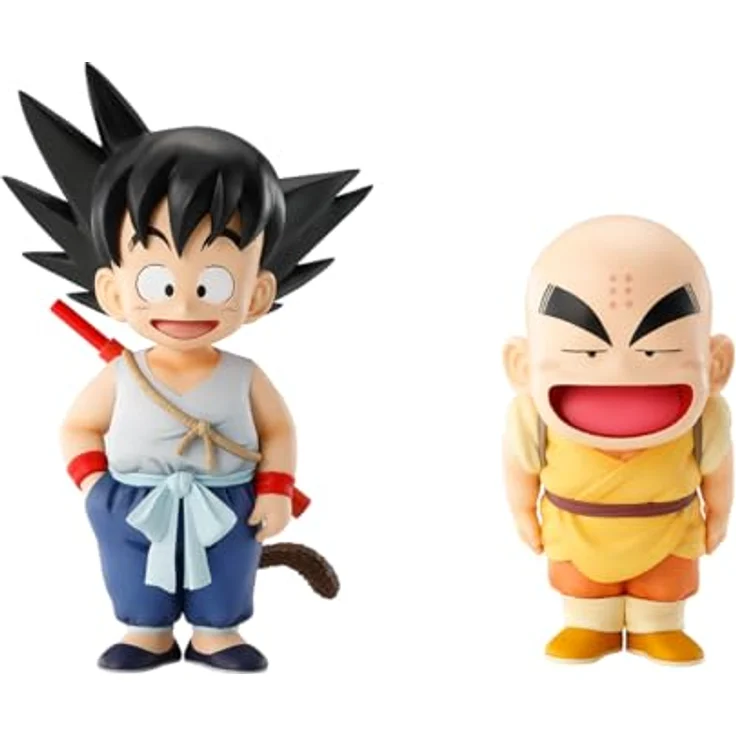 Ichibansho Figure - Dragon Ball - Son Goku & Krillin (Son Goku Training Section), 14 cm Sammlerfigur mit hochwertigen Details – Bild 1