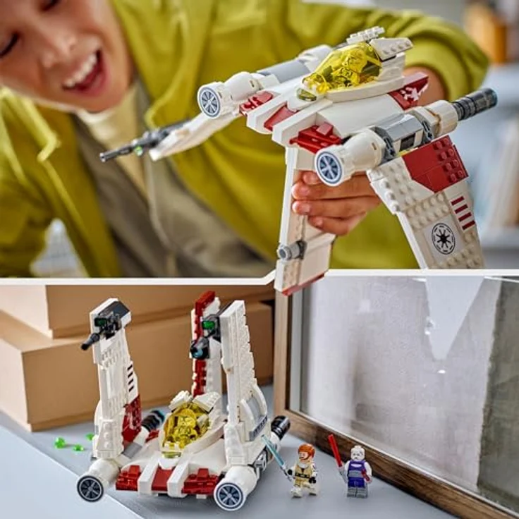 LEGO Star Wars 75432 V-19 Torrent-Sternjäger, 567-teiliges Set mit beweglichen Flügeln und Shootern, für Kinder ab 9 Jahren – Bild 5
