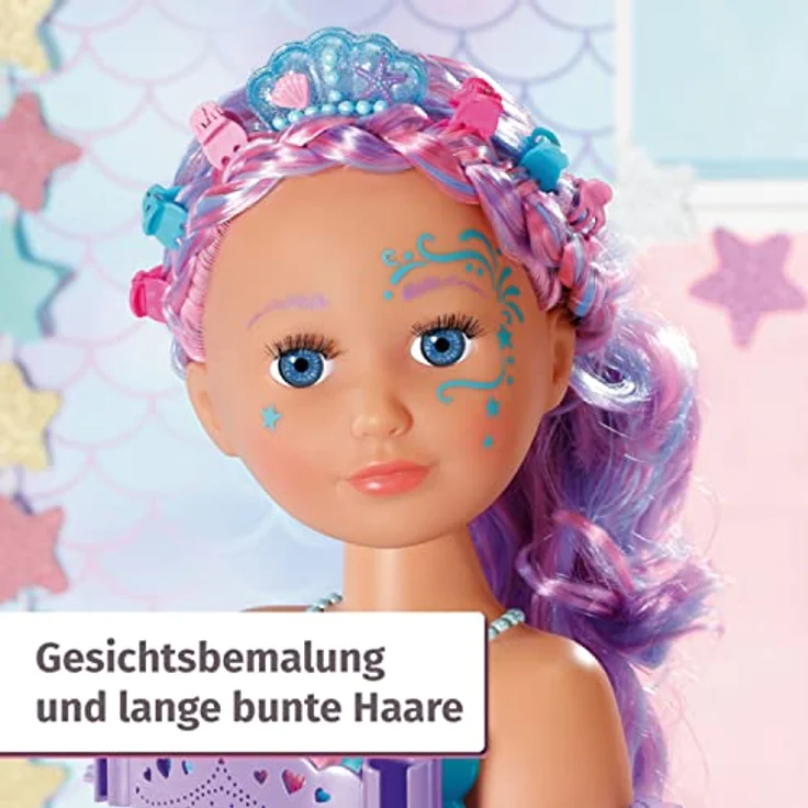 Zapf Creation - BABY born Sister Styling Head Meerjungfrau – Bild 4