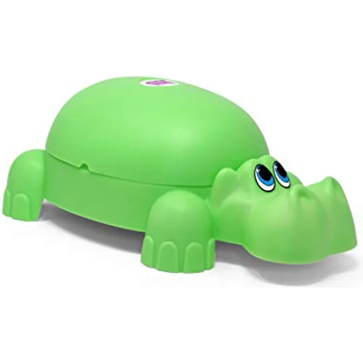 OKBABY Ippopotamo - Baby Töpfchen in lustiger Tierform mit ergonomischem Sitz - Grün