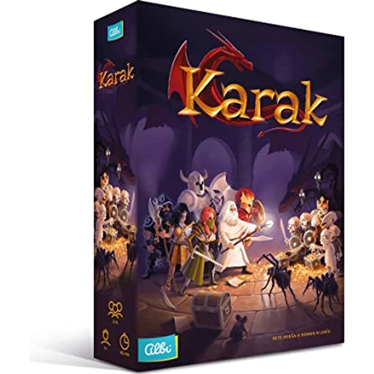 albi 71380 Karak, Strategiespiel für 1-4 Spieler, ab 8 Jahren, 2019 – Bild 1