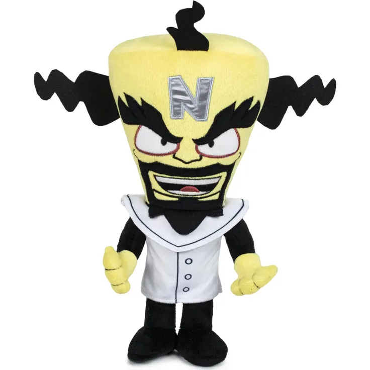 Activision Crash Bandicoot Dr. Neo Cortex Plüschtier, 21 cm, kuscheliges Detaildesign