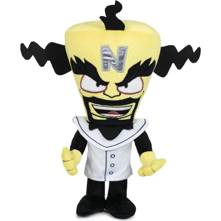Activision Crash Bandicoot Dr. Neo Cortex Plüschtier, 21 cm, kuscheliges Detaildesign