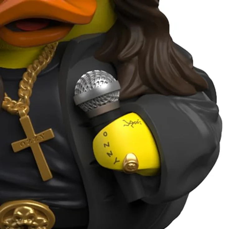 TUBBZ Box-Ausgabe Ozzy Osbourne Sammler-Vinyl-Gummiente Figur - Offizielles Ozzy Osbourne Merchandise - Musik, hochdetailliert und 9 cm groß. – Bild 4