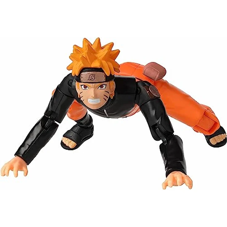 Bandai Anime Heroes Beyond Naruto Shippuden, Gelenkige 17 cm Naruto Uzumaki Figur in Kyubi-Transformation, Spielzeug für Kinder ab 4 Jahren, 37711 – Bild 4