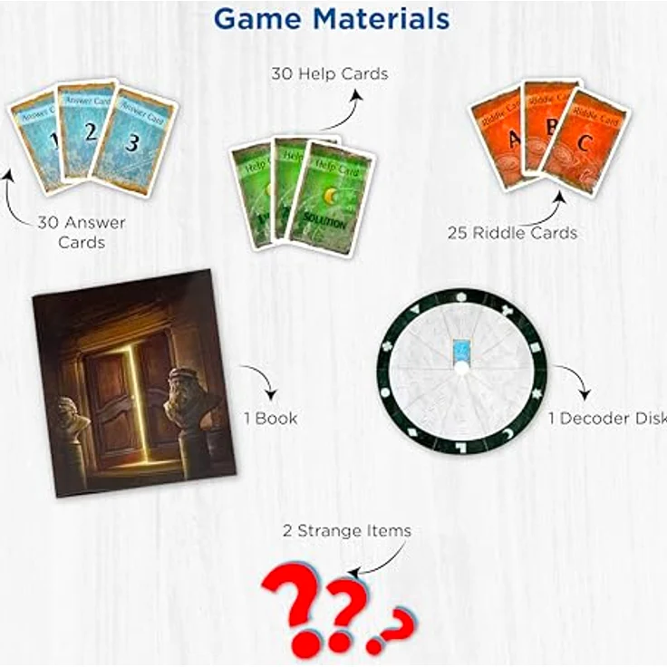 Thames & Kosmos - EXIT: The Mysterious Museum - Level: 2/5 - 1-4 Players - Puzzle Solving Strategy Board Game - Kartenbasiert - Escape Rooms für zu Hause – Bild 4