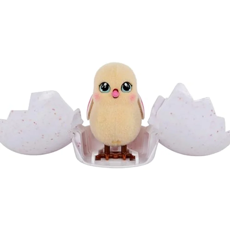 Little Live Pets Surprise Chick Küken-Spielset; Niedliches, interaktives Küken mit Spielzeug-Brutkasten mit herunterklappbarer Wand und Tragegriff – Bild 6
