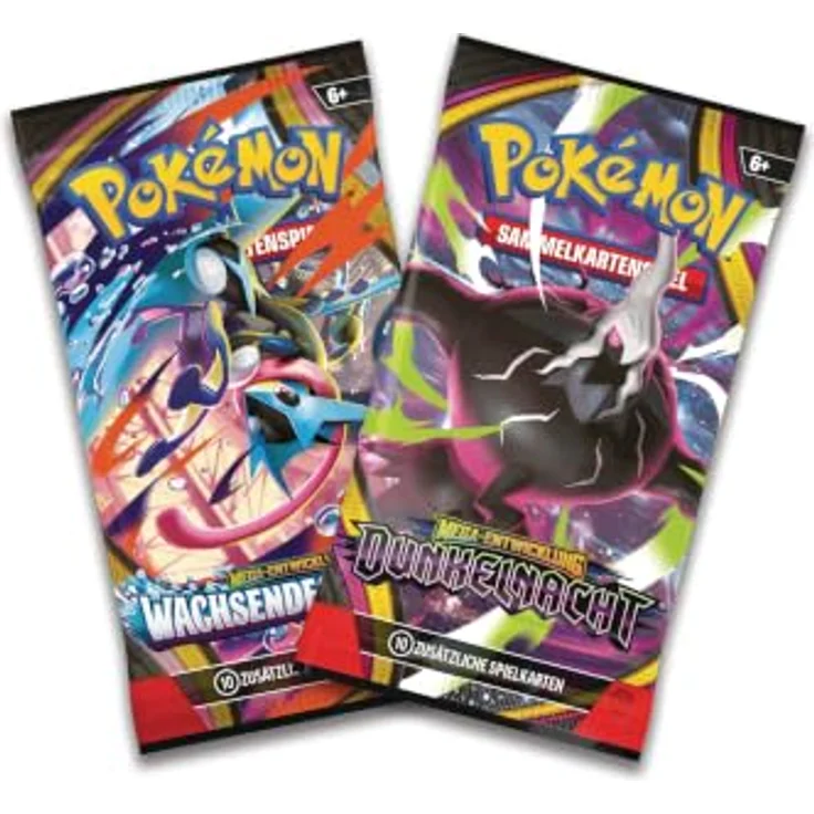 The Pokemon Company Pokémon 2 Pack Blister August 2026, Sammelkarten mit 2 Boosterpacks, Promokarte Zarude und Pokémon-Münze – Bild 3