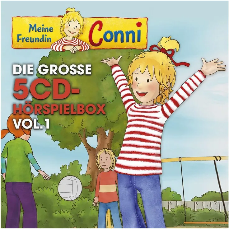 Universal Music GmbH Hörspiel Meine Freundin Conni - Die große 5-CD Hörspielbox Vol. 1, Hörspiel-Tonies für alle Conni-Fans