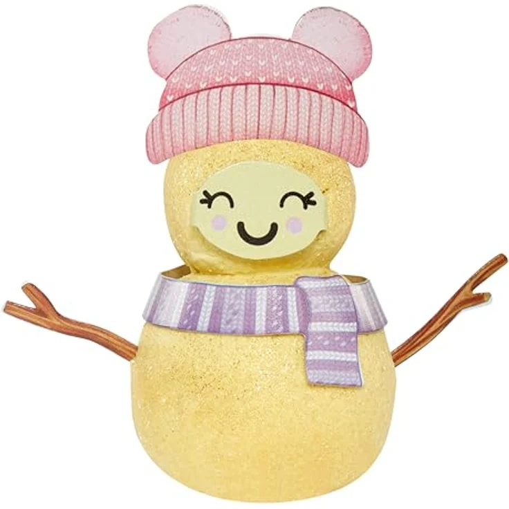 Rainbow High Anziehpuppe Winter Wonderland Doll - Sunny (Yellow), mit magischem Schnee und Schneemann Bastelset – Bild 6