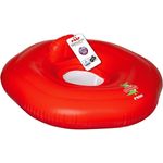 Reer myswimbuddy Schwimmsitz | Schwimmhilfe für Babys und Kleinkinder | Funktional und Komfortabel | Sichere Wassergewöhnung | bis 11 kg, Rot
