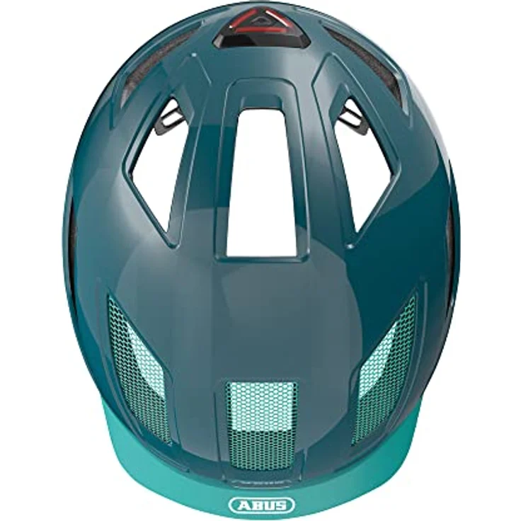 ABUS HYBAN 2.0 Fahrradhelm, Grün (core Green), M – Bild 4