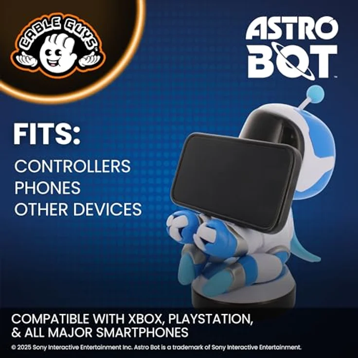 Sony Cable Guys Lade-Halter Astro Bot, ideal für Spielecontroller und Smartphones, Sammlerstück – Bild 6