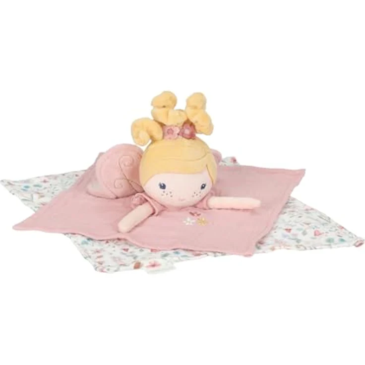 Little Dutch 9029 Schmusetuch Fee Mila, Kuscheltuch aus 50% Baumwolle und 50% Polyester, 30x16,5x7cm, maschinenwaschbar bei 30 Grad, ab Geburt empfohlen – Bild 3