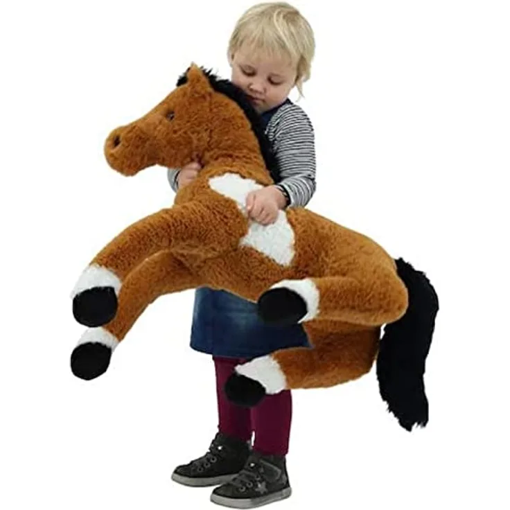 Sweety Toys 1883 Plüsch Pferd Fohlen liegend 90 cm