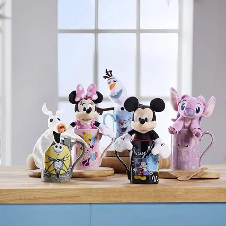 Disney Store Micky Maus Mini Bean Bag Kuscheltier, superweich mit gestickten Gesichtszügen und Details – Bild 4
