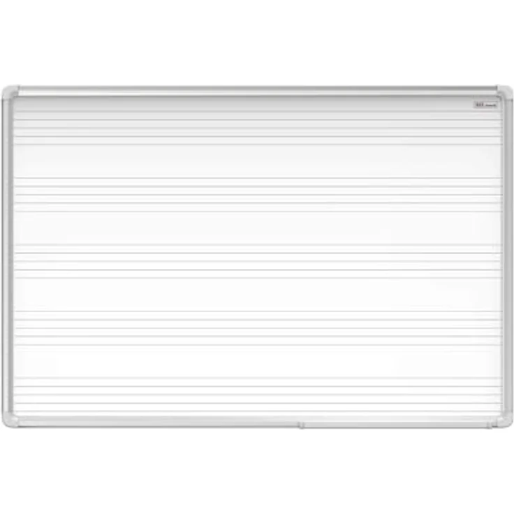 ALLboards Magnetisches Whiteboard mit Aufdruck, kariert, 120x90 cm – Bild 1