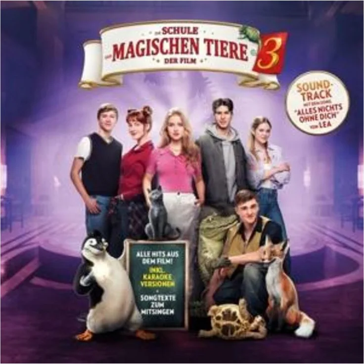 Universal Hörspiel Die Schule der magischen Tiere 3 - der Soundtrack, Musik-CD mit 14 Songs und Karaoke-Versionen
