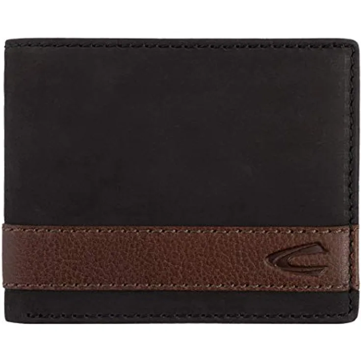 camel active, TAIPEH, Herren, Geldbörse (Jeansformat), one size, Schwarz