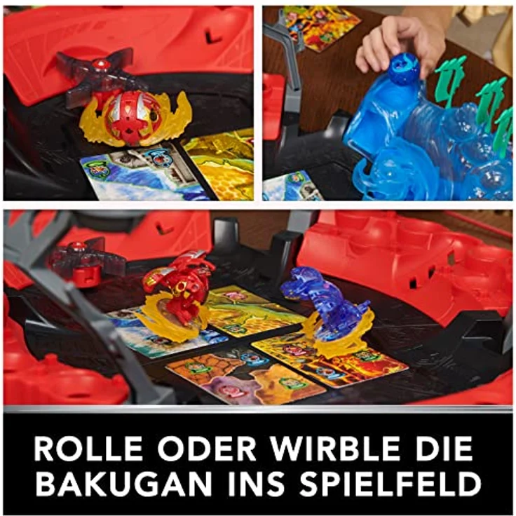 Bakugan 3.0 Battle Arena mit Special Attack Dragonoid, Spielfeld mit individuell zusammenstellbarer Actionfigur und Sammelkarten, für Kinder ab 6 Jahren – Bild 3