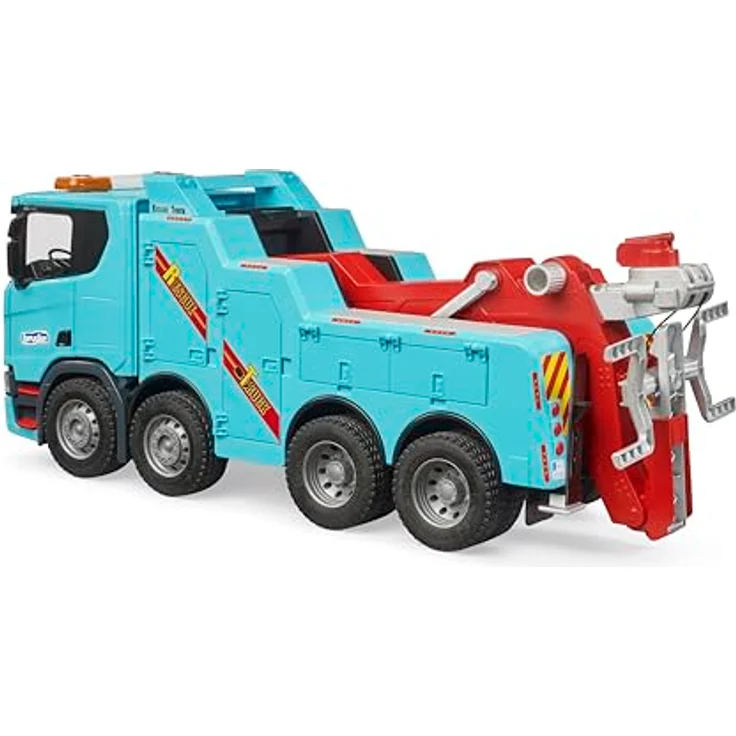 bruder Berge- und Abschlepp LKW Scania Super 560R, Spielzeugauto mit Licht- und Soundmodul – Bild 3