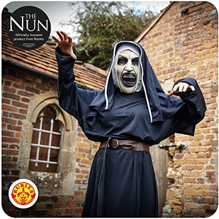 Rubies The Nun 2018 Filmkostüm, Deluxe Herren, Erwachsene Halloween Horror Dress Up, Größe XS – Bild 4