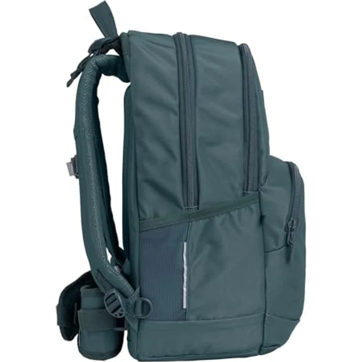 Beckmann Sport Jr. Backpack 30L, Schulrucksack mit Laptopfach, ergonomisches Tragesystem, dunkelgrün – Bild 3