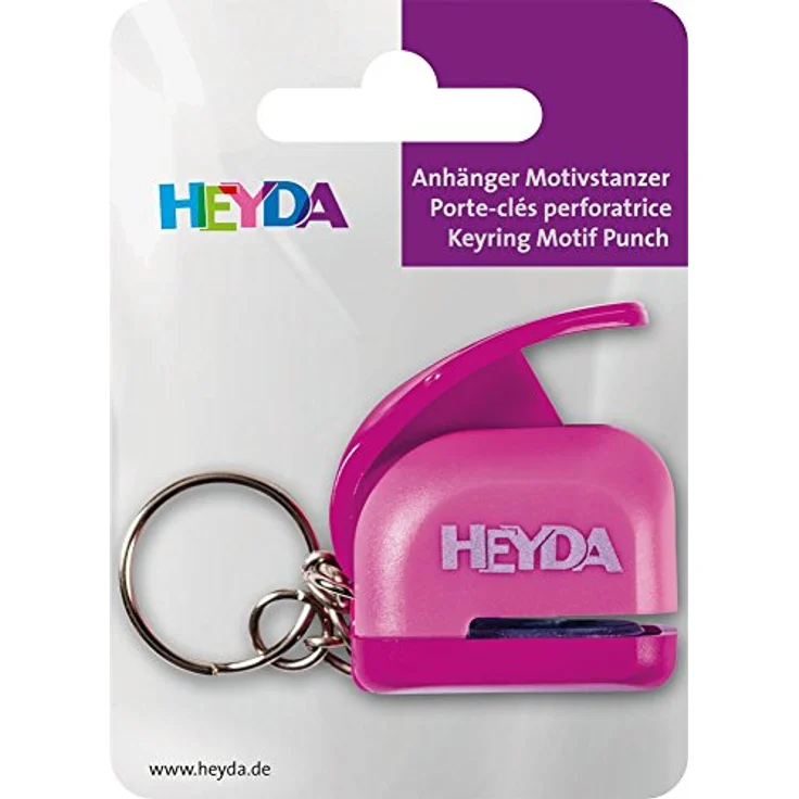 Heyda 203687682 Motivstanzer Mini Motivgröße: circa 1 cm, Motiv: Herz – Bild 1