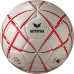 Erima Magic White Pro Handball (7202508), weiß/rot, mit überragendem Grip und Triple Shock System für weiches Spielgefühl