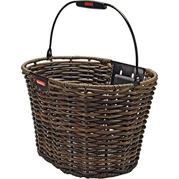 KLICKfix Farradtasche Structura Oval mit KLICKfix adapter Braun, 0376OBR