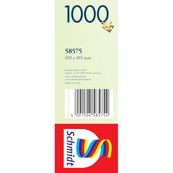 Schmidt Spiele 58575 Jeff Haynie, Mit dem Caravan in den Bergen, 1000 Teile Puzzle, Mehrfarbig – Bild 2