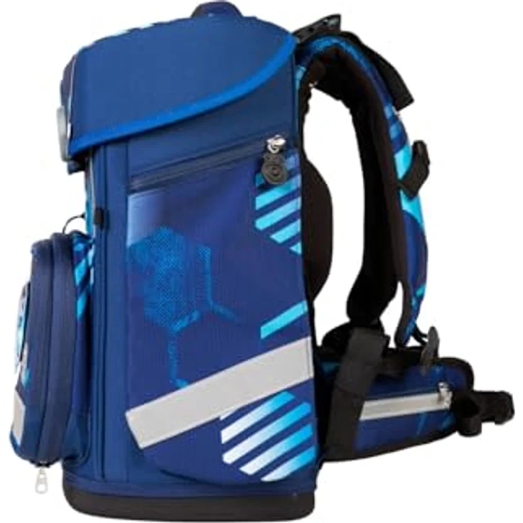 SCHOOL-MOOD® Schulranzen Champion Maxx Pro, Farbe Jonas, ergonomisch, mit viel Stauraum – Bild 4