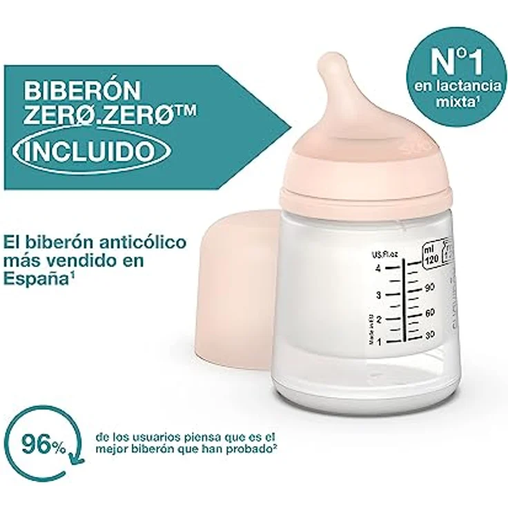 Suavinex Extractor De Leche Manual, Milchpumpe für mühelose und effektive Milchabnahme – Bild 4