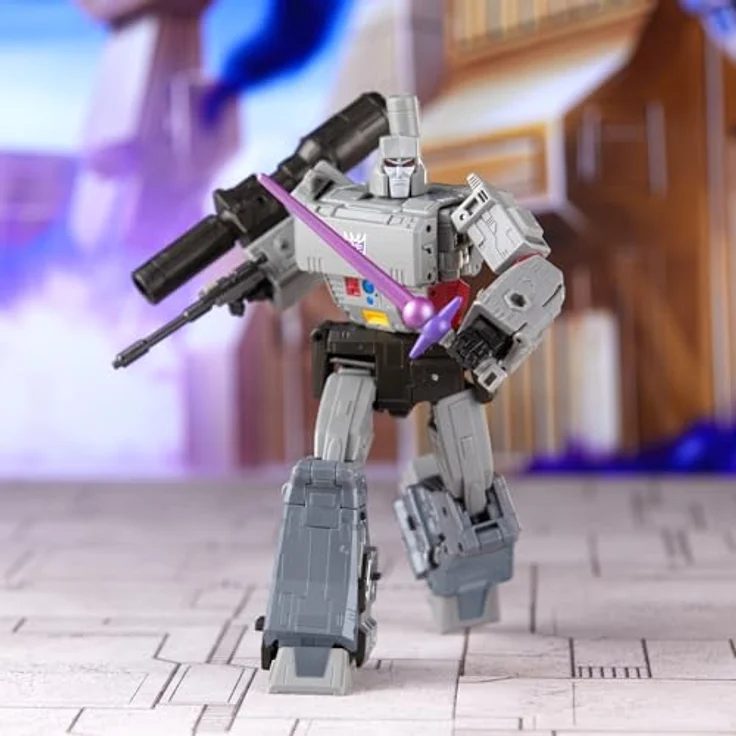 Transformers Tra Gen Studio Series Ldr 86 Megatron, Sammelfigur mit Umwandlung in 54 Schritten, 21,5 cm, inklusive Fusionskanone, Säbel, Retro-Kanone und Lasergewehr – Bild 8