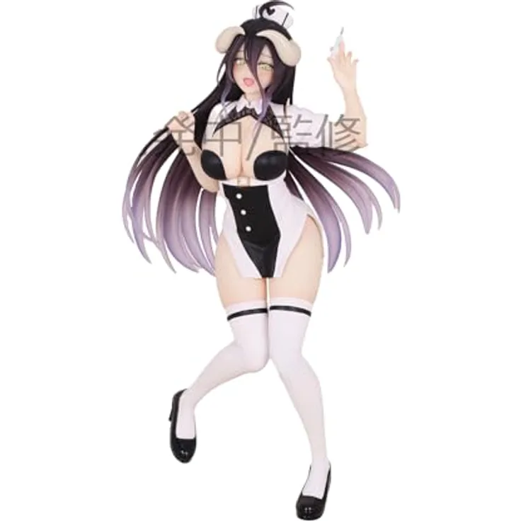 System Service Overlord Vivit PVC Statue Albedo Nurse Ver. 18 cm, detailreiche Sammelfigur in bedruckter Box